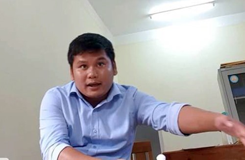 Ông Phạm Đức Anh - Cán bộ địa chính phường Trường Thịnh. Ảnh: LN.