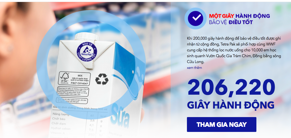 Logo Tetra Pak – bảo chứng cho việc bảo quản chất lượng sữa