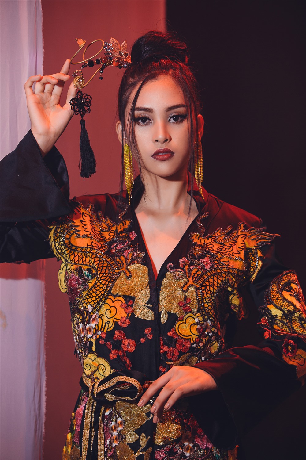 Hoa hậu Tiểu Vy hát Lạc trôi thi tài năng tại Miss World 2018 - ảnh 15 Hoa hậu Tiểu Vy hát Lạc trôi thi tài năng tại Miss World 2018 - ảnh 15