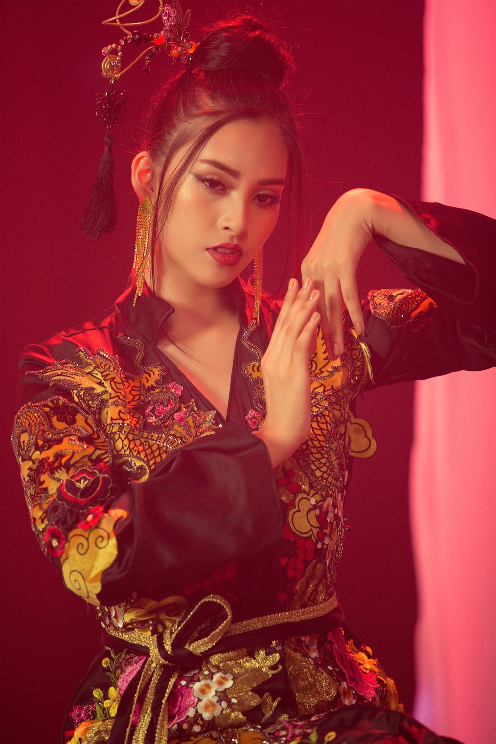 Hoa hậu Tiểu Vy hát Lạc trôi thi tài năng tại Miss World 2018 - ảnh 17 Hoa hậu Tiểu Vy hát Lạc trôi thi tài năng tại Miss World 2018 - ảnh 17