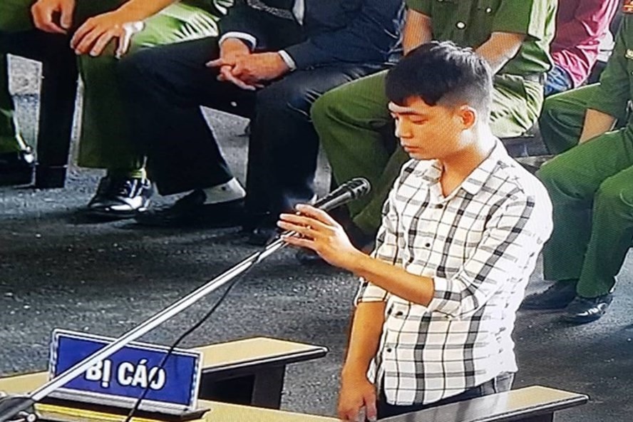 Bị cáo Lê Văn Huy.