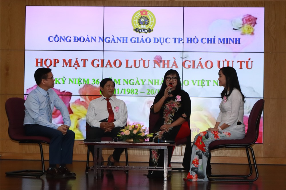 3 nhà giáo đại diện cho 21 nhà giáo đạt danh hiệu nhà giáo ưu tú 2017 chia sẻ về quá trình chọn nghề và làm nghề của mình.