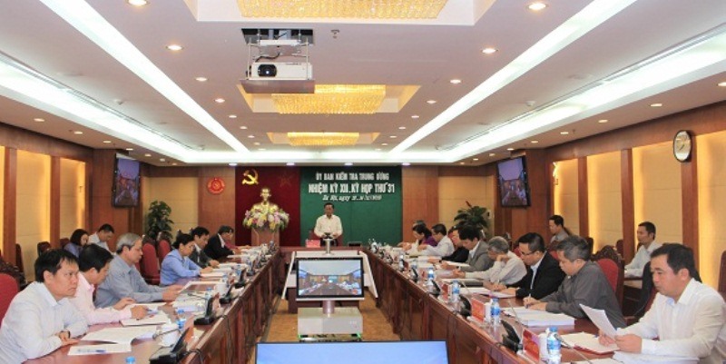 Ủy ban Kiểm tra Trung ương họp kỳ 31