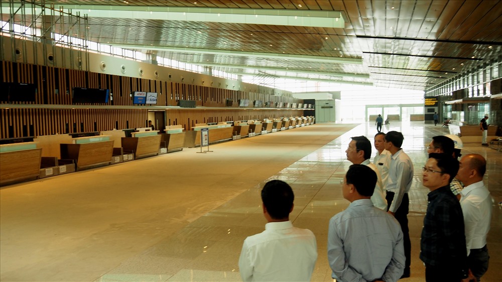 Nhà ga và hạ tâng sân bay Vân Đồn giai đoạn I có thể tiếp nhận đến năm 2020 là 2,5 triệu khách/năm. Ảnh: T.N.D