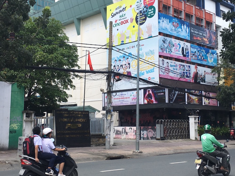 Trụ sở Công ty CP Phim Giải Phóng trên đường Lý Chính Thắng, quận 3, TP HCM. Ảnh: H.H