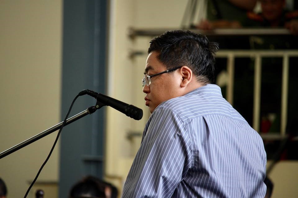 Bị cáo Huỳnh Trọng Văn.