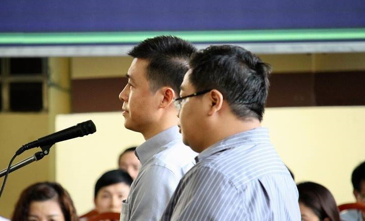 Phan Sào Nam tại tòa.