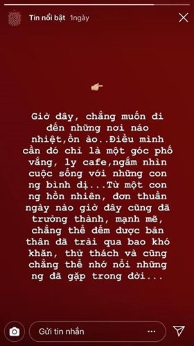 Hoa hậu Phạm Hương chia sẻ trên Instagram.