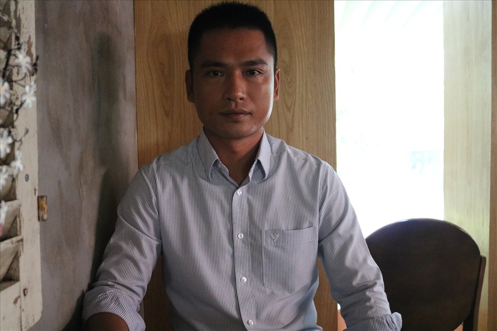 Ông Cao Hoàng Điệp trao đổi với PV Báo Lao Động.