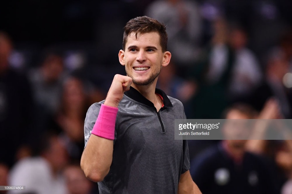 Thiem đang nuôi tham vọng tại Paris năm nay. Ảnh: Getty.