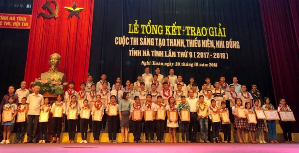 Sản phẩm của em nhận được các giải thưởng từ cấp huyện đến cấp tỉnh