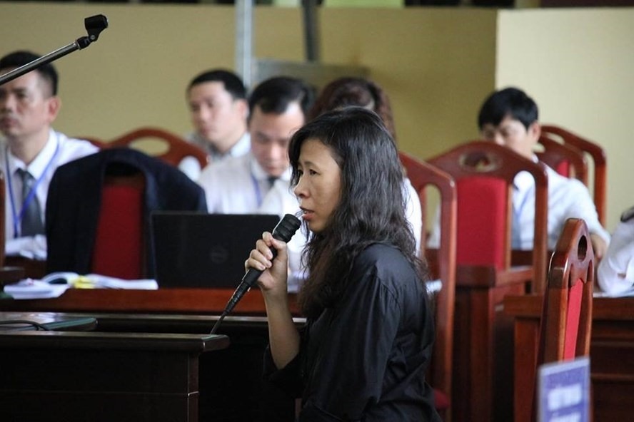 Bị cáo Phan Thu Hương