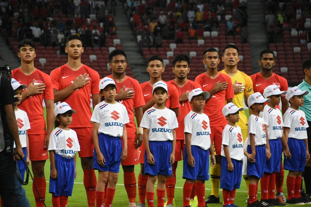 Singapore vẫn còn nguyên cơ hội vào bán kết. Ảnh: AFF Suzuki Cup.