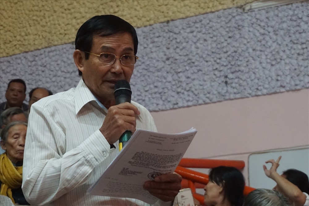 Cử tri Đoàn Văn Phương yêu cầu không dung túng cho bất kỳ sai phạm nào liên quan đến Khu đô thị Thủ Thiêm