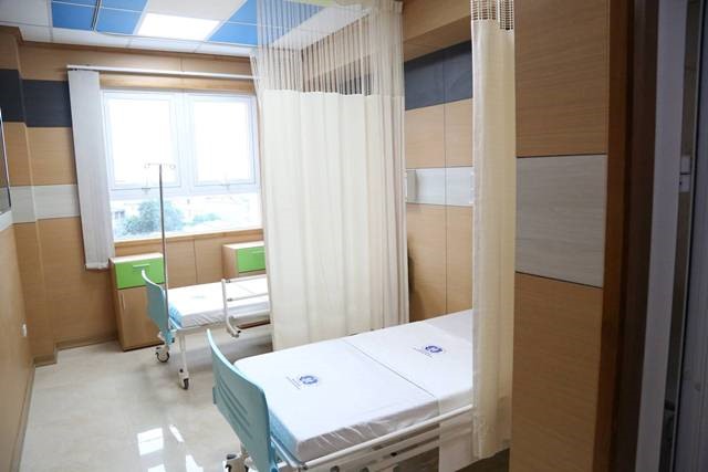 Cơ sở vật chất như khách sạn của trung tâm sản nhi. Ảnh: PV