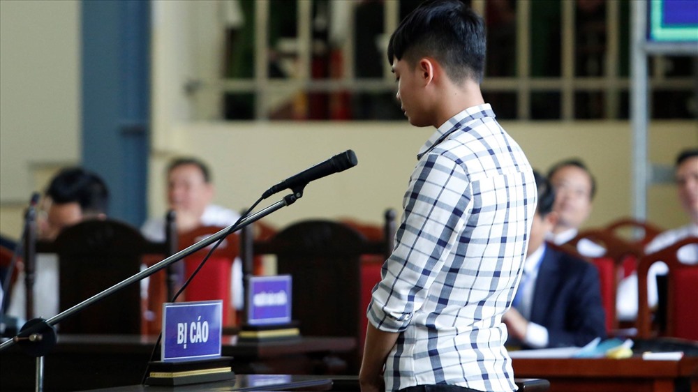 Bị cáo Huy.