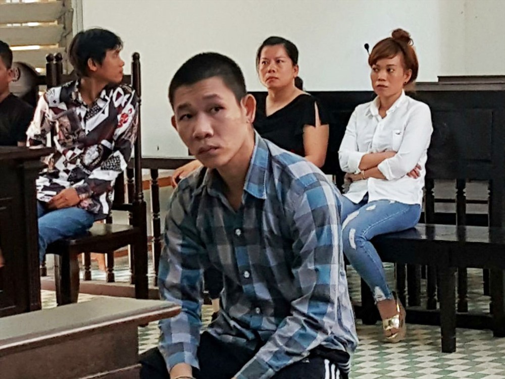 Bị cáo Trần Giác Thông tại tòa.