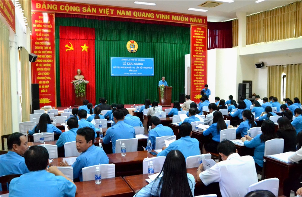 Quang cảnh lớp tập huấn. Ảnh: Lục Tùng