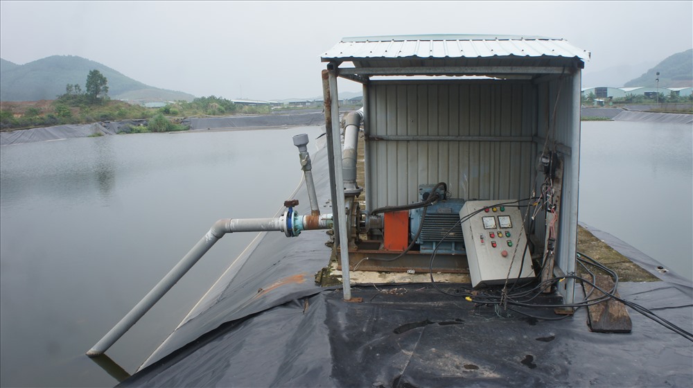 Nhiều công trình phụ trợ khác như bể sinh học, hồ chứa nước thải cùng chung cảnh ngộ