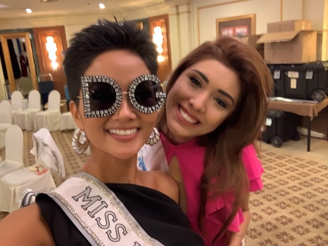 Hoa hậu H'Hen Niê đọ sắc cùng đối thủ trong ngày đầu Miss Universe 2018 - ảnh 8 Hoa hậu H'Hen Niê đọ sắc cùng đối thủ trong ngày đầu Miss Universe 2018 - ảnh 8