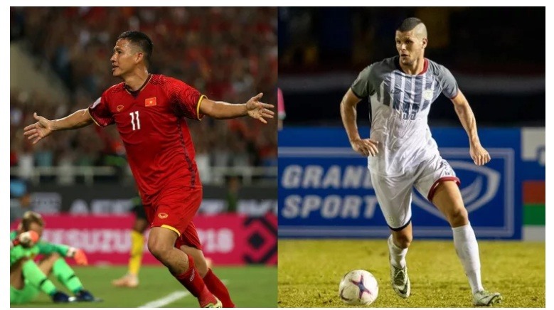 Anh Đức và Alvaro Silva