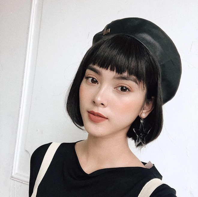 Cận cảnh nhan sắc Quỳnh Lương.