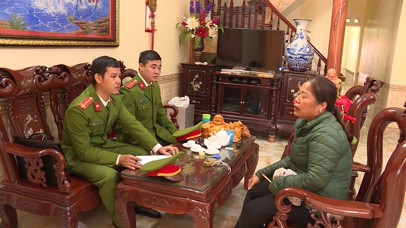 Công an Thành phố Hưng Yên nắm nội dung vụ việc tại gia đình anh Xuân