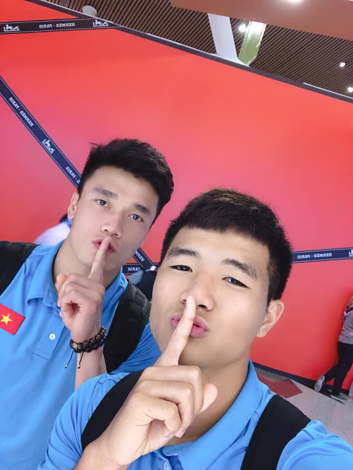 Hình ảnh mới nhất của Đức Chinh và Bùi Tiến Dũng.