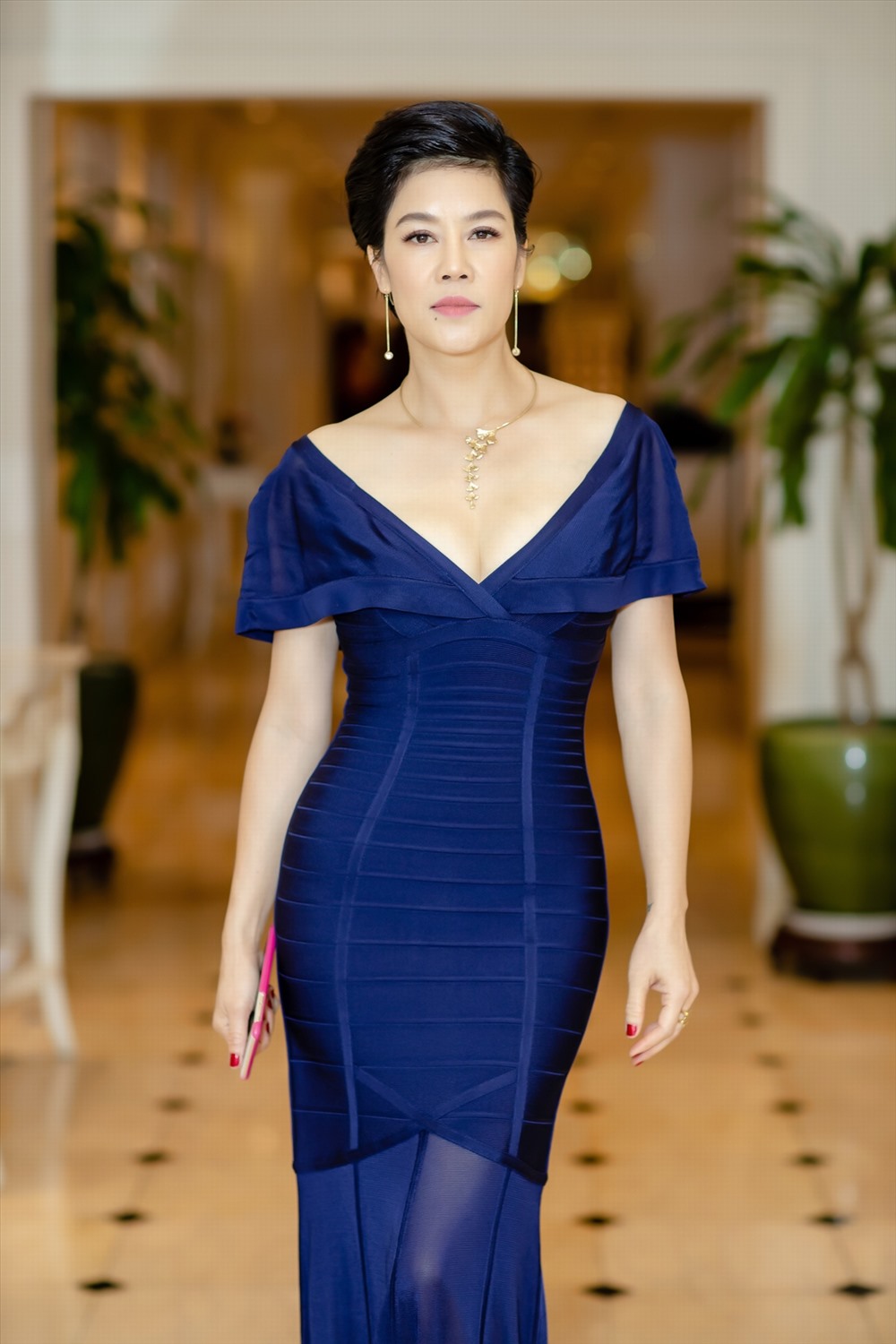 Ca sĩ Thu Phương chia sẻ sự hồi hộp khi lần đầu tiên được thể hiện ca khúc của cố nhạc sĩ An Thuyên. Ảnh: Thành Đạt.
