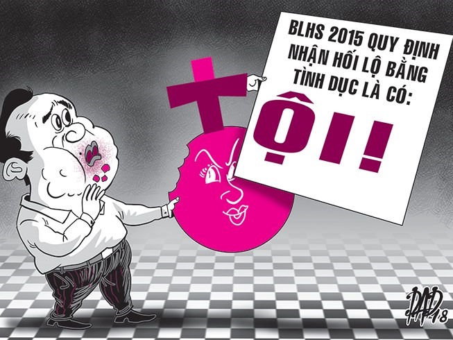 Hối lộ tình dục sẽ bị xử lý hình sự. Ảnh minh họa