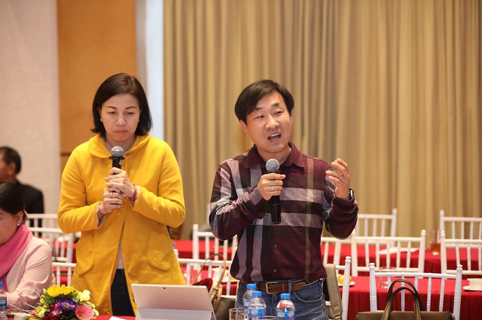 Đại diện công ty Chansin. Ảnh: Sơn Tùng