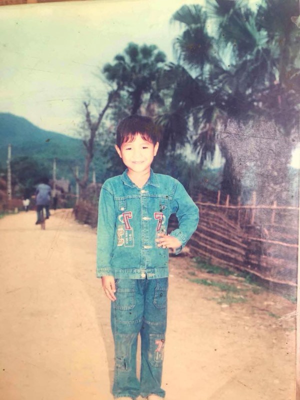 Hà Đức Chinh ngày bé.