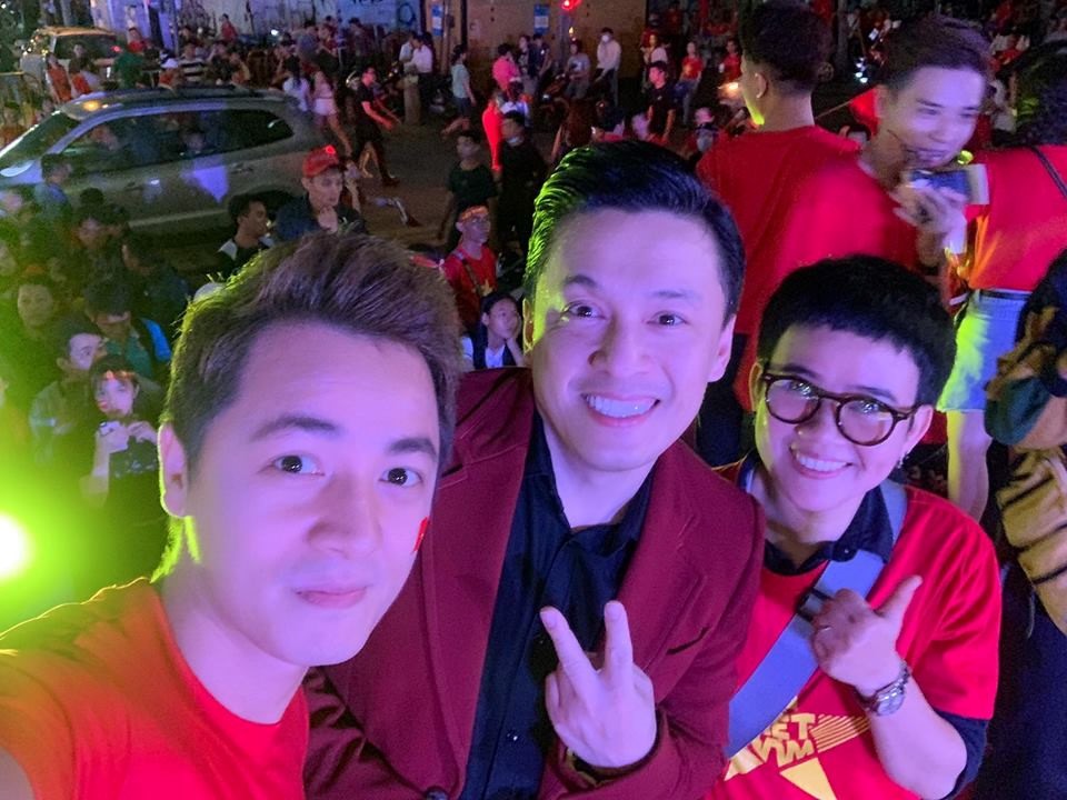 Ca sĩ Đăng Khôi - Lam Trường và nhạc sĩ Phương Uyên.