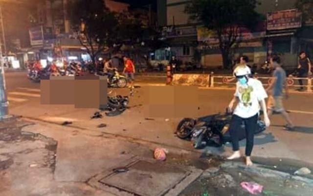 Hiện trường vụ tai nạn