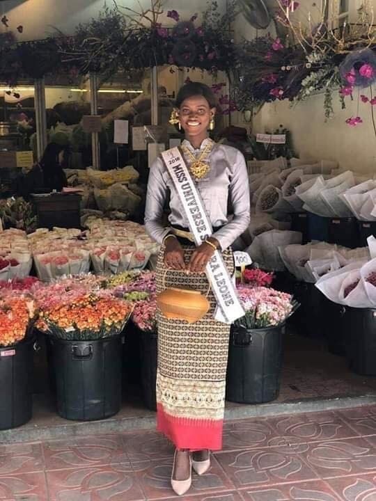 Hoa hậu Sierra Leone.