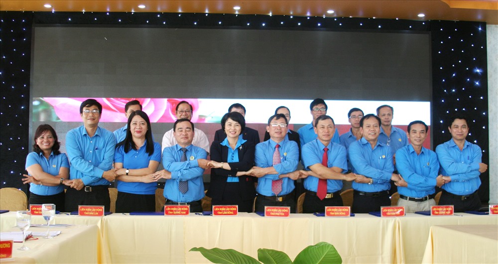 Chương trình thi đua năm 2019 sẽ tập trung 10 nội dung trọng tâm được các LĐLĐ tỉnh đề ra. Ảnh: P.L
