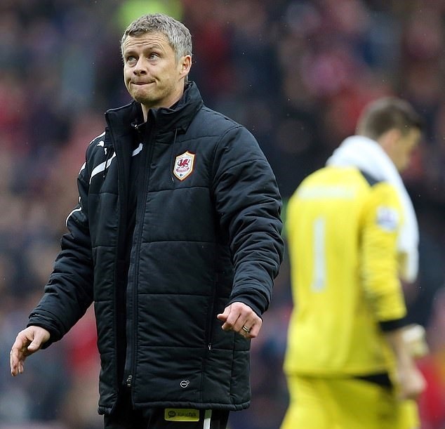 Quãng thời gian làm HLV tại Cardiff City không để lại nhiều dấu ấn với nghiệp huấn luyện của Solskjaer. Ảnh: Getty.