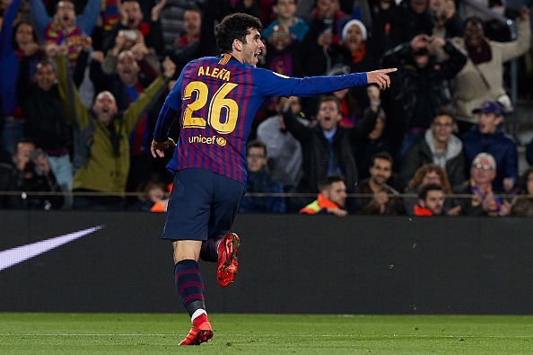 Carles Alena đã để lại dấu ấn với bàn ấn định chiến thắng 2-0 (Ảnh: Getty)