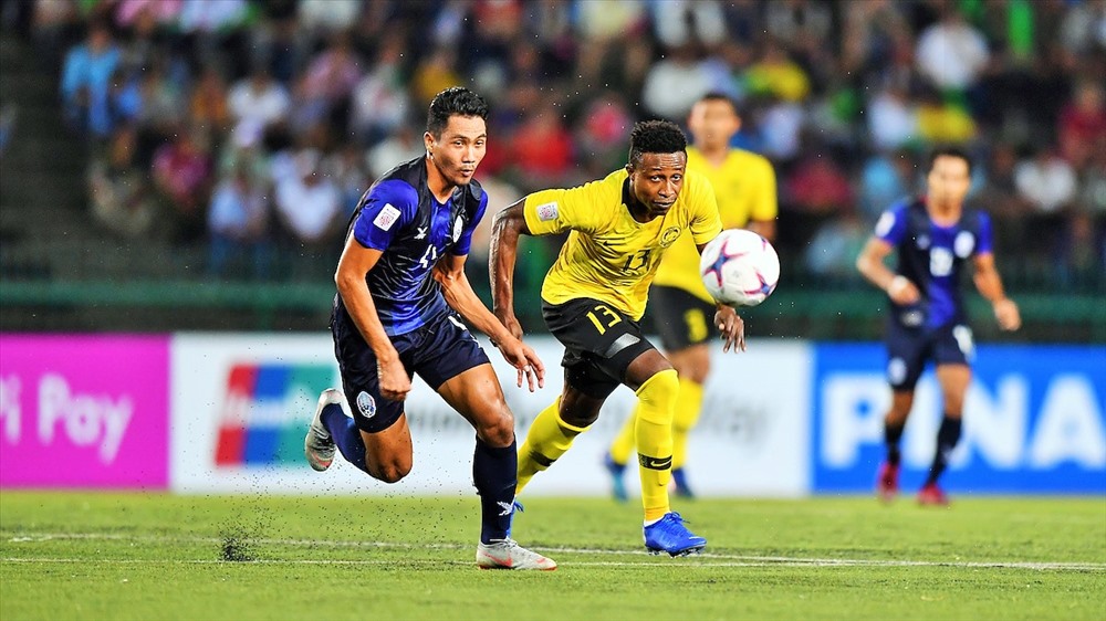 Mohamadou Sumareh có mặt trong đội hình tiêu biểu AFF Cup 2018. Ảnh Goal.com