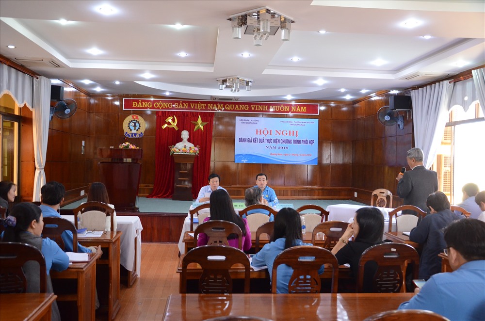 Quảng cảnh hội nghị. Ảnh: Đ.V