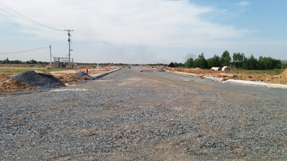 Quang cảnh một góc dự án “khủng” 140 triệu USD của Công ty Hồng Phát. Ảnh: C.H