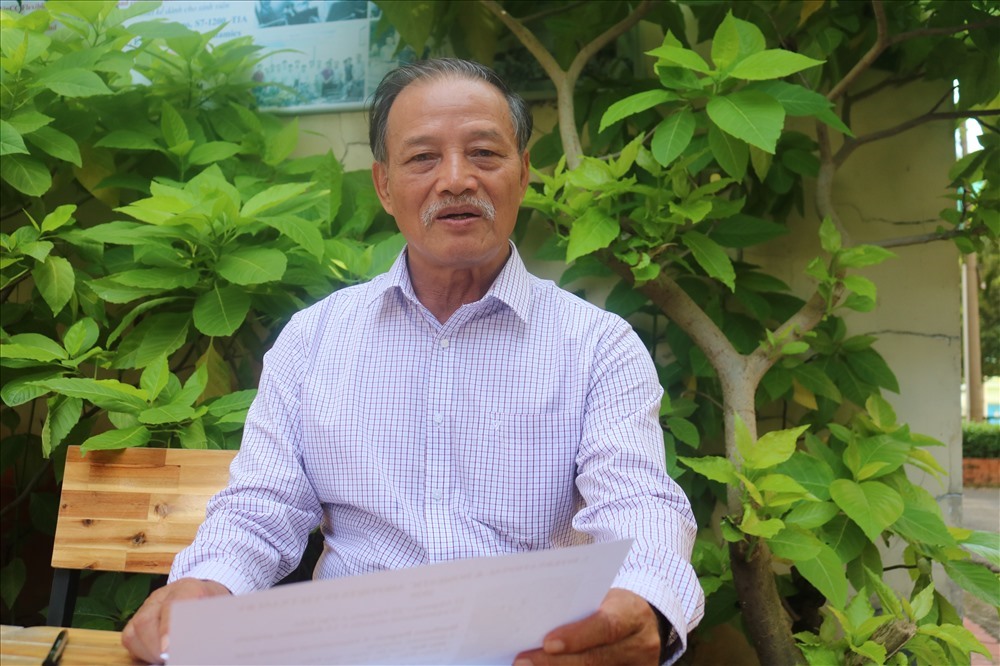 PGS.TS Nguyễn Thiện Tống trao đổi với PV Báo Lao Động.