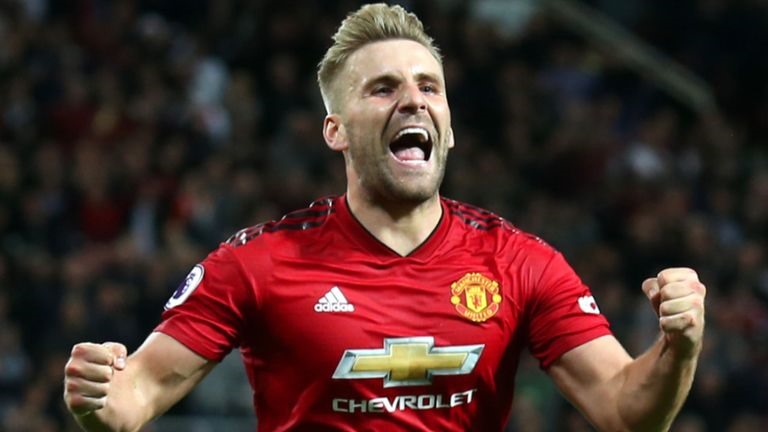 Lối đá tấn công là điều Luke Shaw đánh giá ít xảy ra dưới thời Mourinho. Ảnh Sky Sports