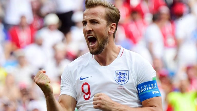 Tiền đạo Harry Kane của Anh