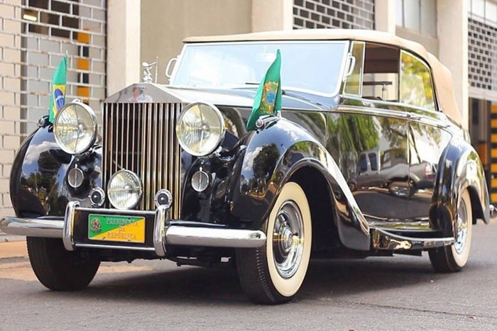 Chiếc Rolls – Royce Silver Wraith của Tổng thống Brazil Michel Temer