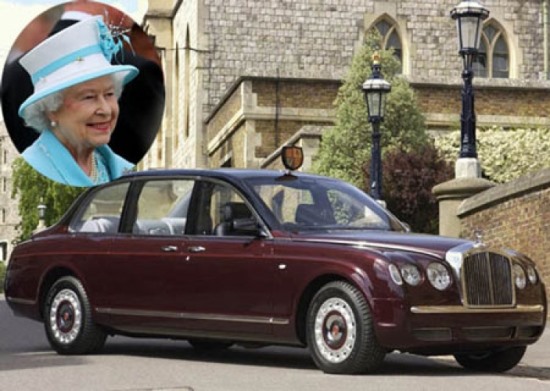 Chiếc Bentley Arnage Nữ hoàng Anh Elizabeth II