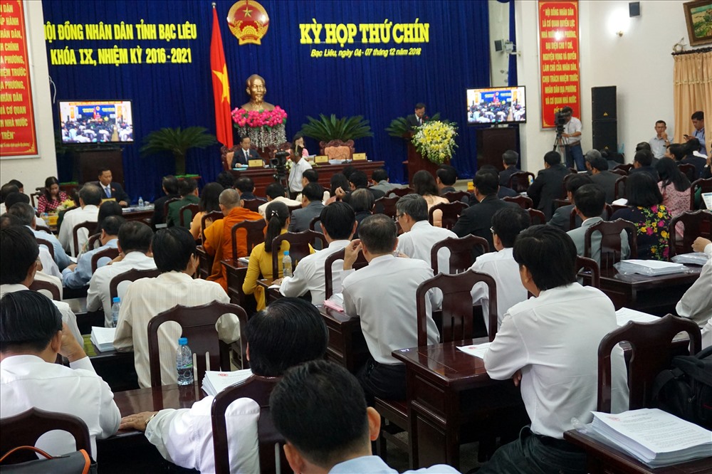 Kỳ họp lần này, Bạc Liêu cũng lấy phiêu tín nhiệm các chức danh do HĐND bầu(ảnh Nhật Hồ)