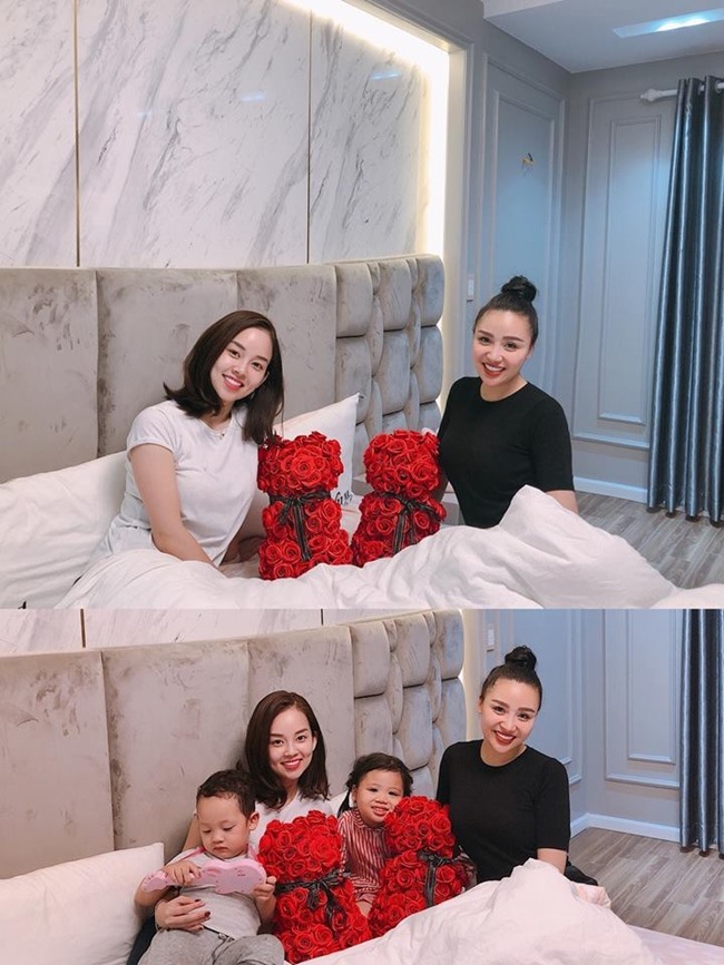 Có thể thấy, cuộc hiện tại của Ly Kute đã khá hơn rất nhiều so với khoảng thời gian sau chia tay Mạc Hồng Quân. Ảnh: FBNV