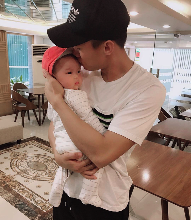 Quế Ngọc Hải đón con gái đầu lòng vào cuối tháng 7.2018.