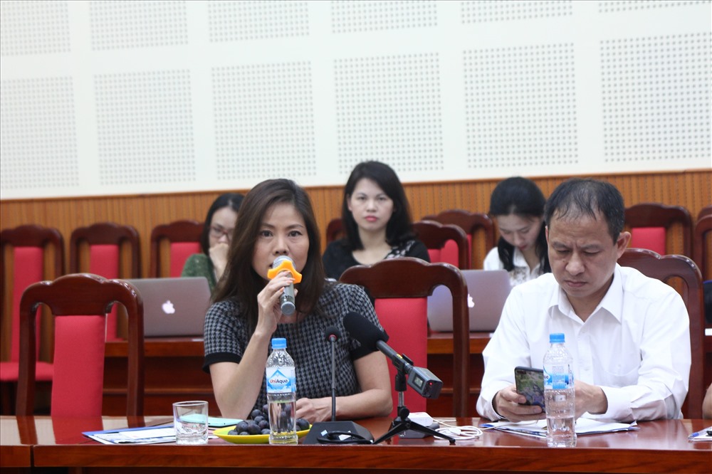 Bà Hồ Lệ Thu.